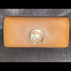 Michael Kors Brown Leather Wallet